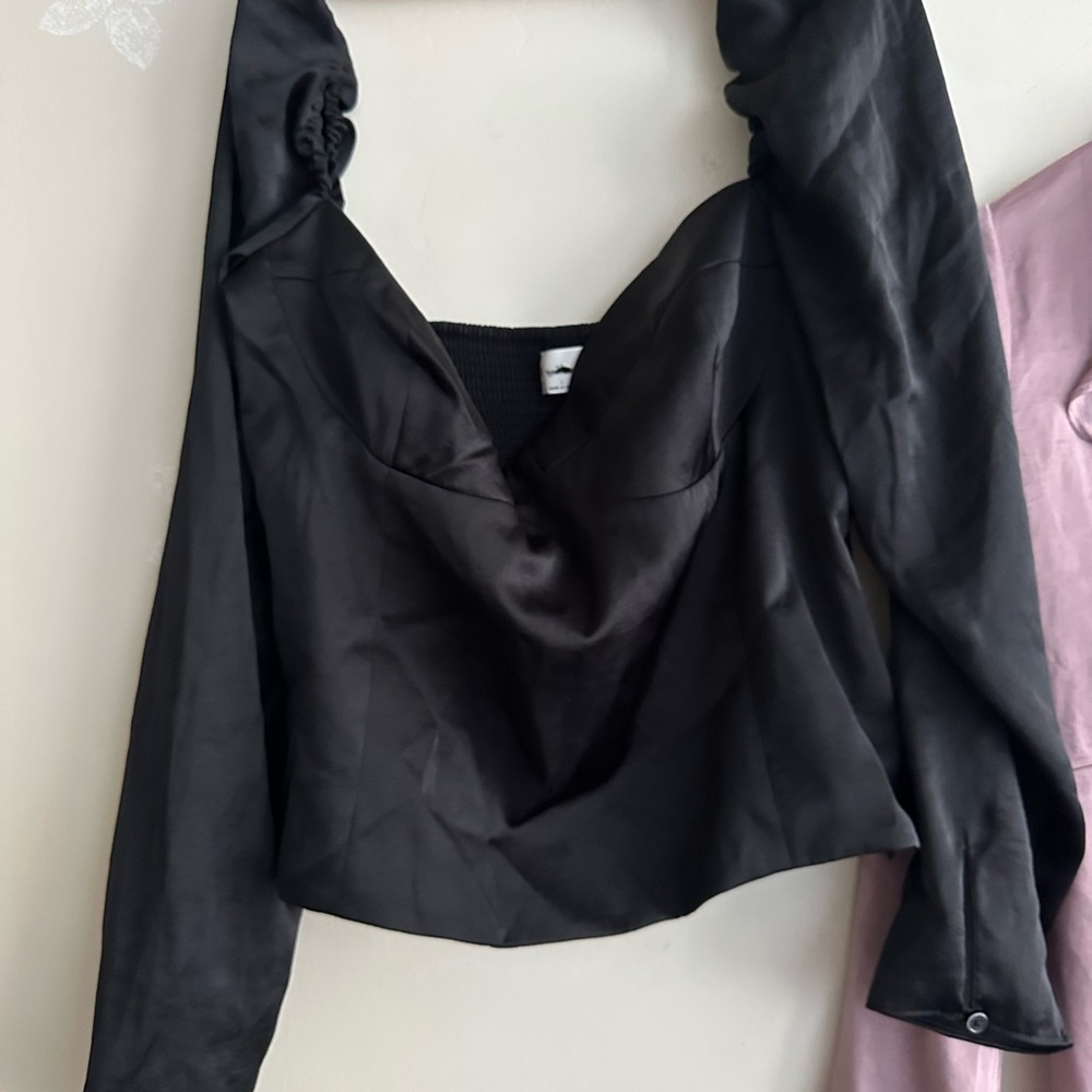 Wilfred New Novella Satin Blouse